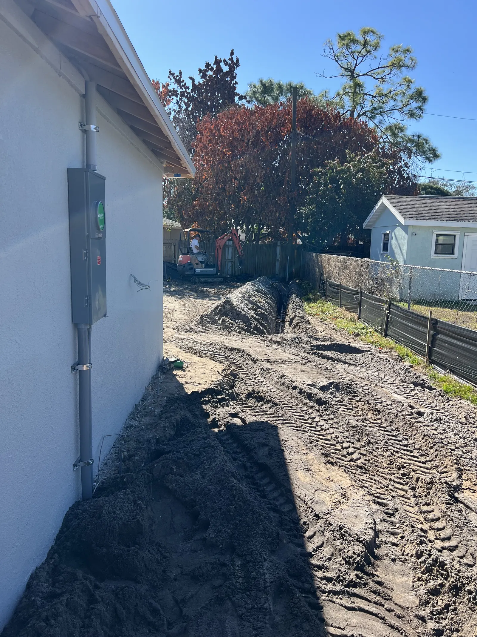 New construction project where camera and network infrastructure was planned early in the build